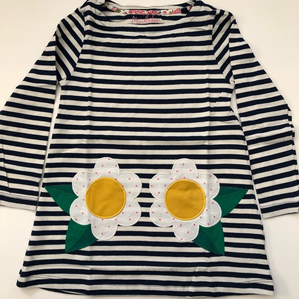 NWOT Mini Boden Appliqué Pocket Tunic - Picture 5 of 8